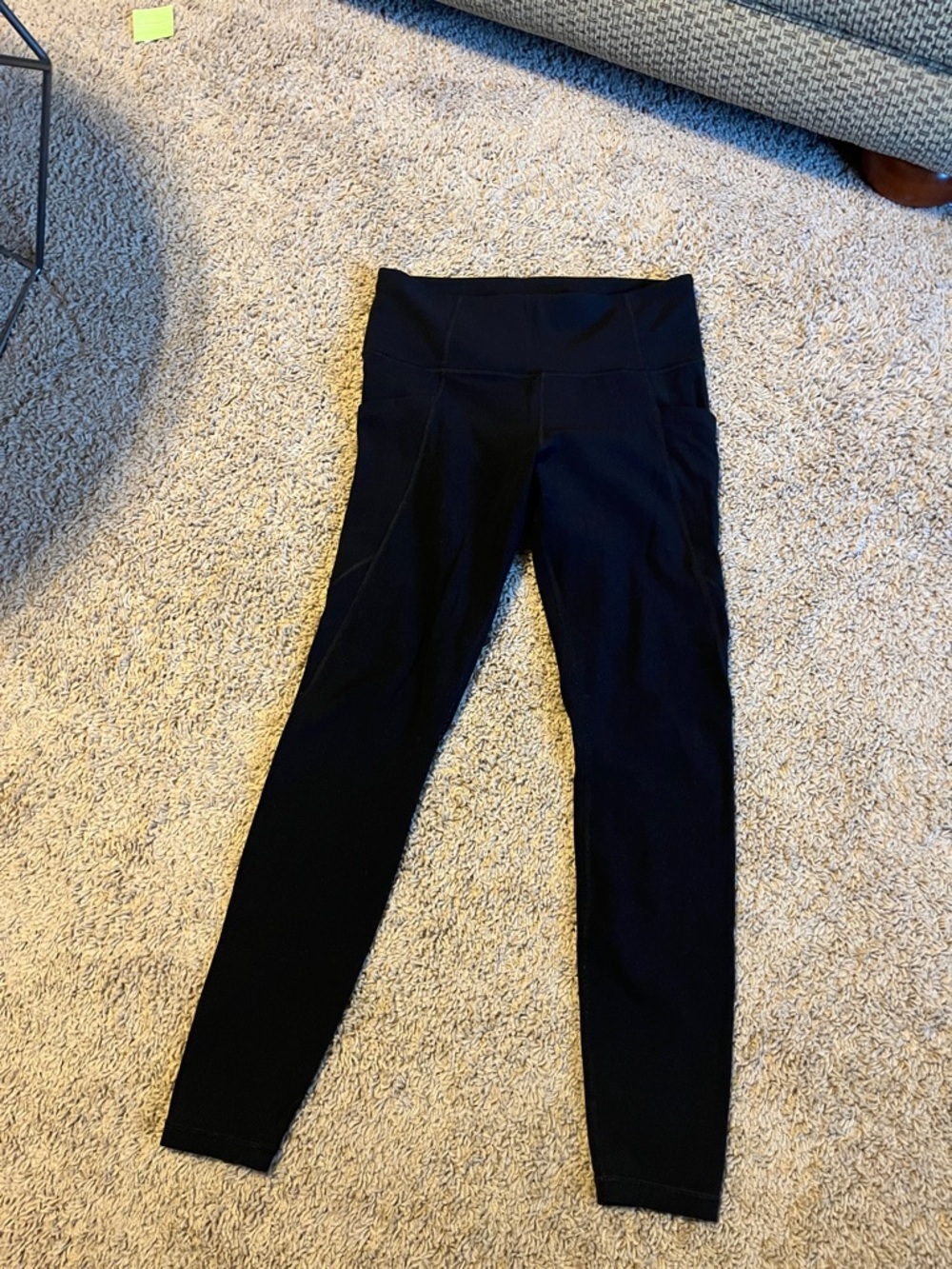 Athleta Black High-Rise Pocket Leggings